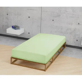 Feinbiber 90 x 190 - 100 x 200 cm pistaziengrün