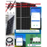 Balkonkraftwerk 840/800 W Solaranlage mit Deye M80 G4 800W neueste Generation
