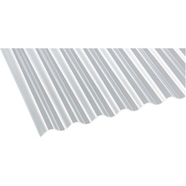 Gutta Profilplatte Sinus Wabe 76/18 300 x 104,5 cm klar