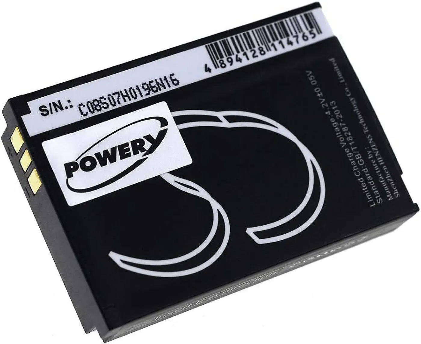 Powery Akku für Cyrus CM15 Smartphone-Akku 1700 mAh (3.7 V) schwarz