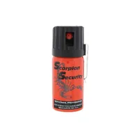 G8DS Scorpion Weitstrahl Pfeffer Spray 40 ml Verteidigungsspray Selbstverteidigung Aufkleber