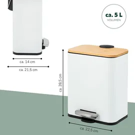 bremermann Kosmetikeimer 5 l Weiß