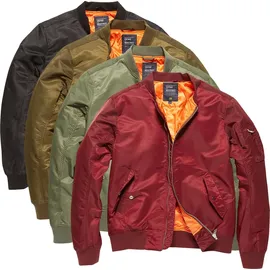 Vintage Industries Welder MA1 Jacke, grün, XL