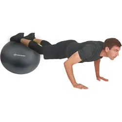 SCHILDKRÖT FITNESS GYMNASTIKBALL 85cm, (anthracite) KEINE FARBE 85