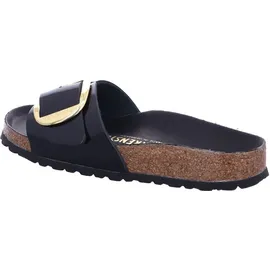 Birkenstock Madrid Big Buckle Naturleder Lack High Shine Black 39