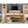 MASSIVMOEBEL24.DE KENT Beige Wildeiche 110 x 70 x 45 cm