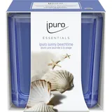 ipuro Sunny Beachtime Duftkerze 125 g blau