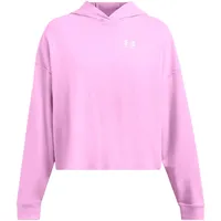 Under Armour Rival Terry OS Hoodie stellar pink/white XL