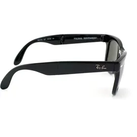 Ray Ban Wayfarer Classic Folding RB4105 601/58 50-22 gloss black/green