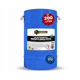 MRM CHEMICALS Solarflüssigkeit –70 °C Konzentrat 200L Fass (Propylenglykol) | Solar Frostschutz & Wärmeträger für Solarthermie, Wärmepumpen & Heizung | mischbar mit VE-Wasser | Korrosionsschutz