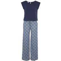 LASCANA Overall Damen blau bedruckt Gr.36