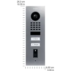 Doorbird D1102FV, 1080p, Ultra-Weitwinkel, 150°, 82°, 6 m, 180°