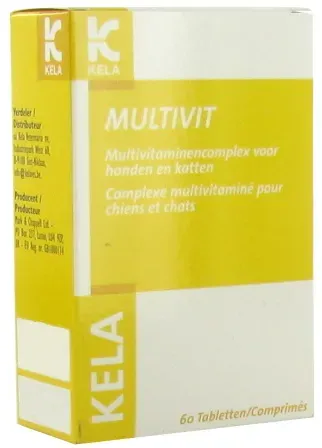 Kela Multivit Multivitaminkomplex Hunde Und Katzen 60 Tabletten