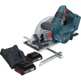 Bosch Professional, Handkreissäge, Bosch GKS 18V-57-2 Professional Akku Handkreissäge 18 V 165 mm Brushless + 2x Akku 2,0 Ah +