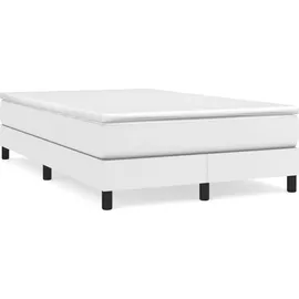 vidaXL Boxspringbettgestell 120 x 200 cm Weiß