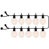 Sirius Lichterkette, 5 meter - 10 LED-paerer - Klar (5 m)