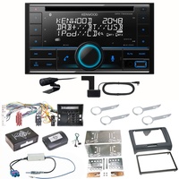 Kenwood DPX-7300DAB Bluetooth Digitalradio Einbauset für Audi TT 8J