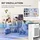 Homcom Mobile Luftkühler 3 in 1 3,5L BTU