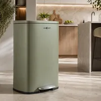 MAXCRAFT Treteimer 50 l Grün