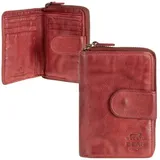 Bear Design Ciro Damen Geldbörse Portemonnaie rot