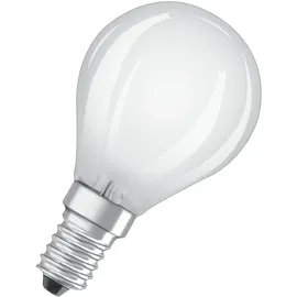 Osram LED Tropfenform E14/4 Watt/Energie E Glas