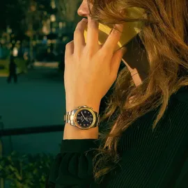 Jaguar - J982/4 - Armbanduhr - Hybriduhr - Damen - Connected - Silber gold {Jaguar UJ982/4