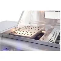 All'Grill Smokebox Edelstahl 18 x 31 cm weiß