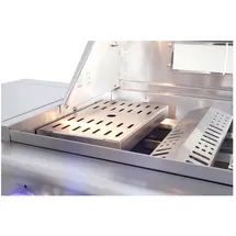 All'Grill Smokebox Edelstahl 18 x 31 cm weiß