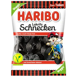 HARIBO Lakritz Schnecken Lakritz 175,0 g, 1 Pack