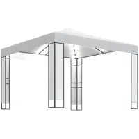 vidaXL Pavillon 3 x 3 m Weiß
