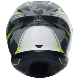 AGV K6 S Excite Integralhelm - Matt Grau/Neon-Gelb / XS