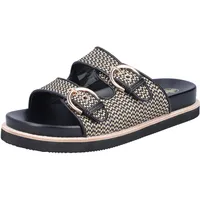 Rieker Damen V9584 Pantolette, Schwarz, 37 EU