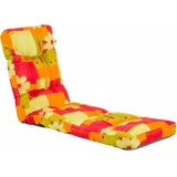 Deckchair Auflage Polster Liegestuhl Liegenauflage Sonnenliege Kissen 175x48 cm