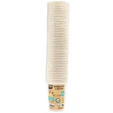 ProNappe Einweg-Kaffeebecher 200 ml 50 St. Weiß