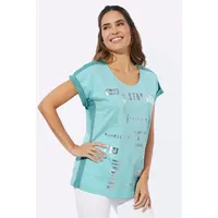Classic Basics Sieh an! Kurzarm-Shirt in mint-salbei | Gr.: 50