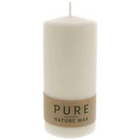 Richard Wenzel PURE Natural Wax Kerze 130 x 60 mm natural
