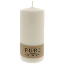 Richard Wenzel PURE Natural Wax Kerze 130 x 60 mm natural