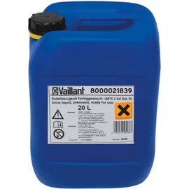 Vaillant Soleflüssigkeit 20L Fertiggemisch 44% für flexoTHERM mit aroCOLLECT