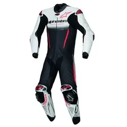 alpinestars GP-R7 Einteiler Lederkombi schwarz unisex, 50