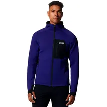 Mountain Hardwear Polartec Power Grid Reißverschlusspullover Blau L