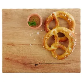 APS GN 1/2 Tablett Oak Light, 32,5 x 26,5 cm, Melamin, Eiche, mit Antirutsch-Füßchen