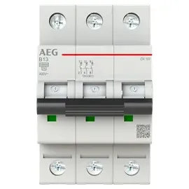 AEG Busch-Jaeger 2CDS273088R0135 Elfaplus 10kA B13A 3P ...