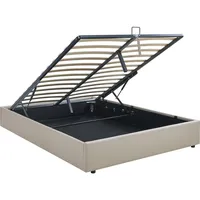 [en.casa] Polsterbett Nola mit Bettkasten 140 x 200 cm