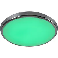 Rabalux 3464 Balthasar, 18W, 1600lm, silber-weiß, rund, rgb, ø300mm