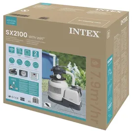 Intex Sandfilterpumpe weiß onesize