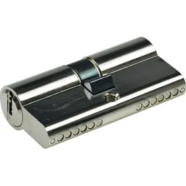 ChiliTec Schließzylinder 60mm (30+30mm) Profil-Zylinder, 5 Sicherheits-Schlüssel
