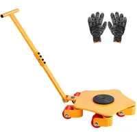 Vevor Maschinenroller, 4 T, Maschinen-Transportroller, Maschinen-Transportroller mit 360°-Drehkappe und