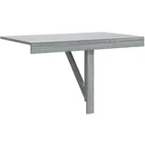 vidaXL Wand-Klapptisch 100 x 60 x 56 cm Grau