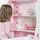 roba Puppenvilla für Ankleidepuppen rosa