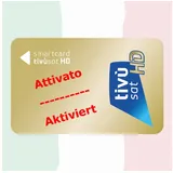 DIGIQuest HD Gold Smartkarte (Karte aktiviert) - Italienische HD / 4K Sender SAT-Receiver